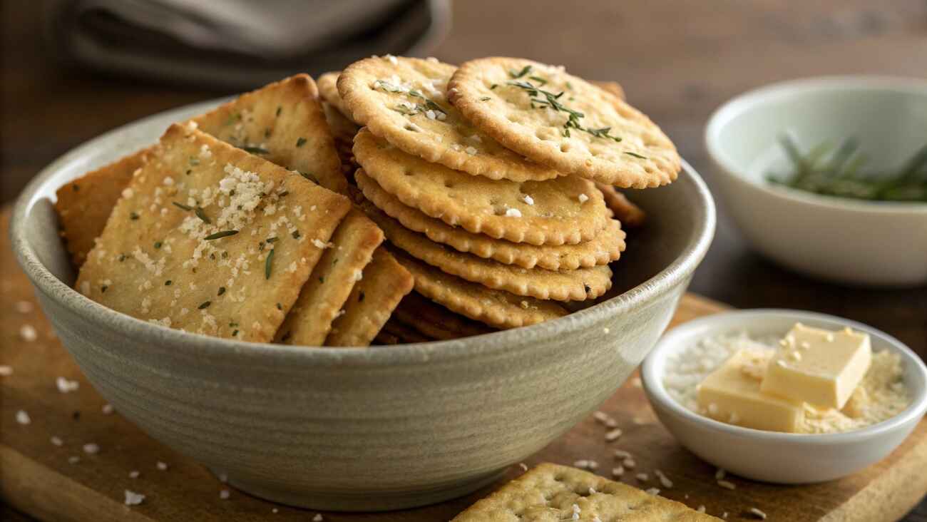 Sourdough Discard Crackers :How to Make it Perfect at Home 2 Rolling And Cutting Discard Cracker Dough