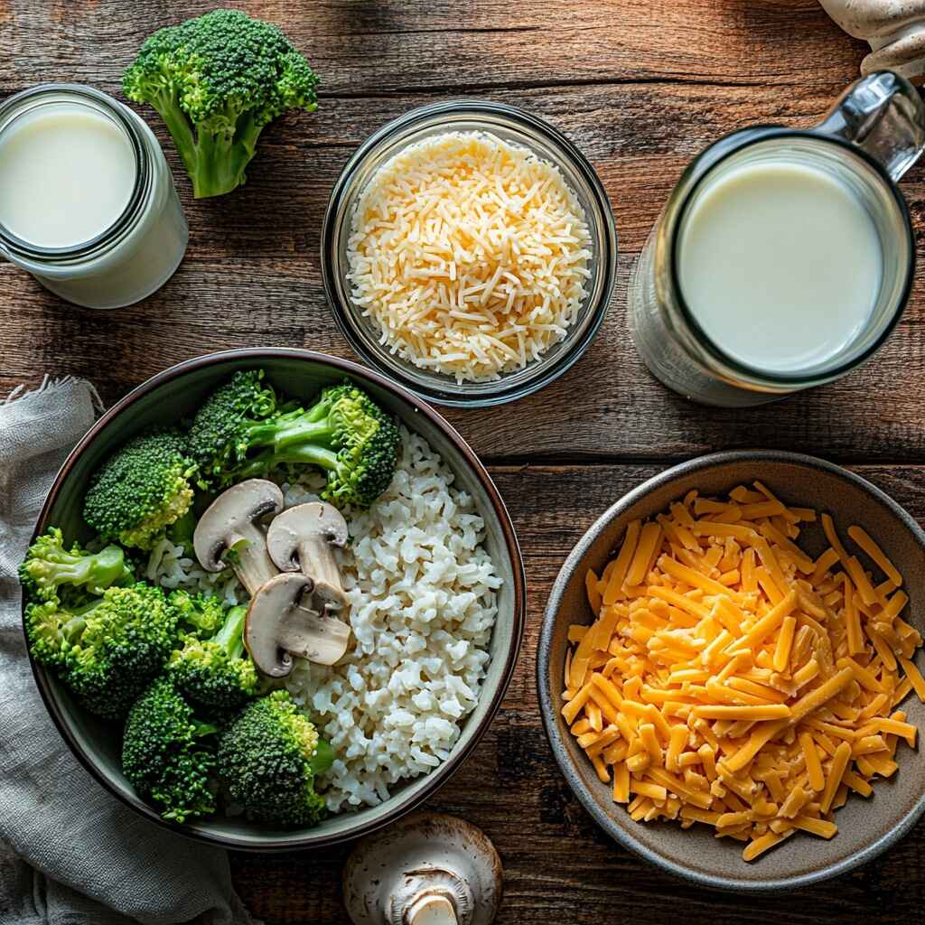 Cheesy Broccoli Rice Casserole – The Best Recipe 8 Ingredients For Cheesy Broccoli Rice Casserole