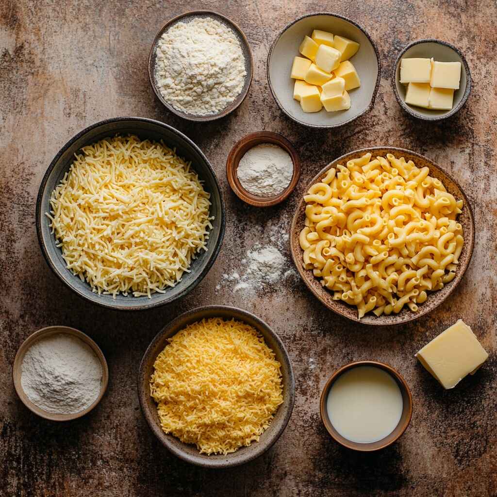 Ultimate Baked Mac and Cheese – Creamy, Cheesy & Golden! 7 Ingredients For Baked Mac And Cheese